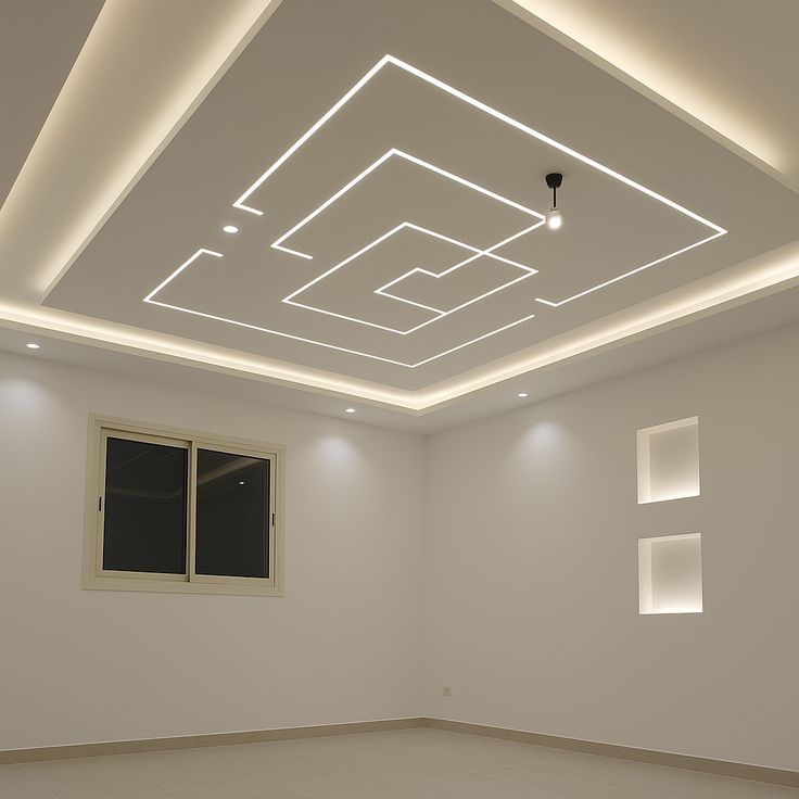 ceiling work by interior studio