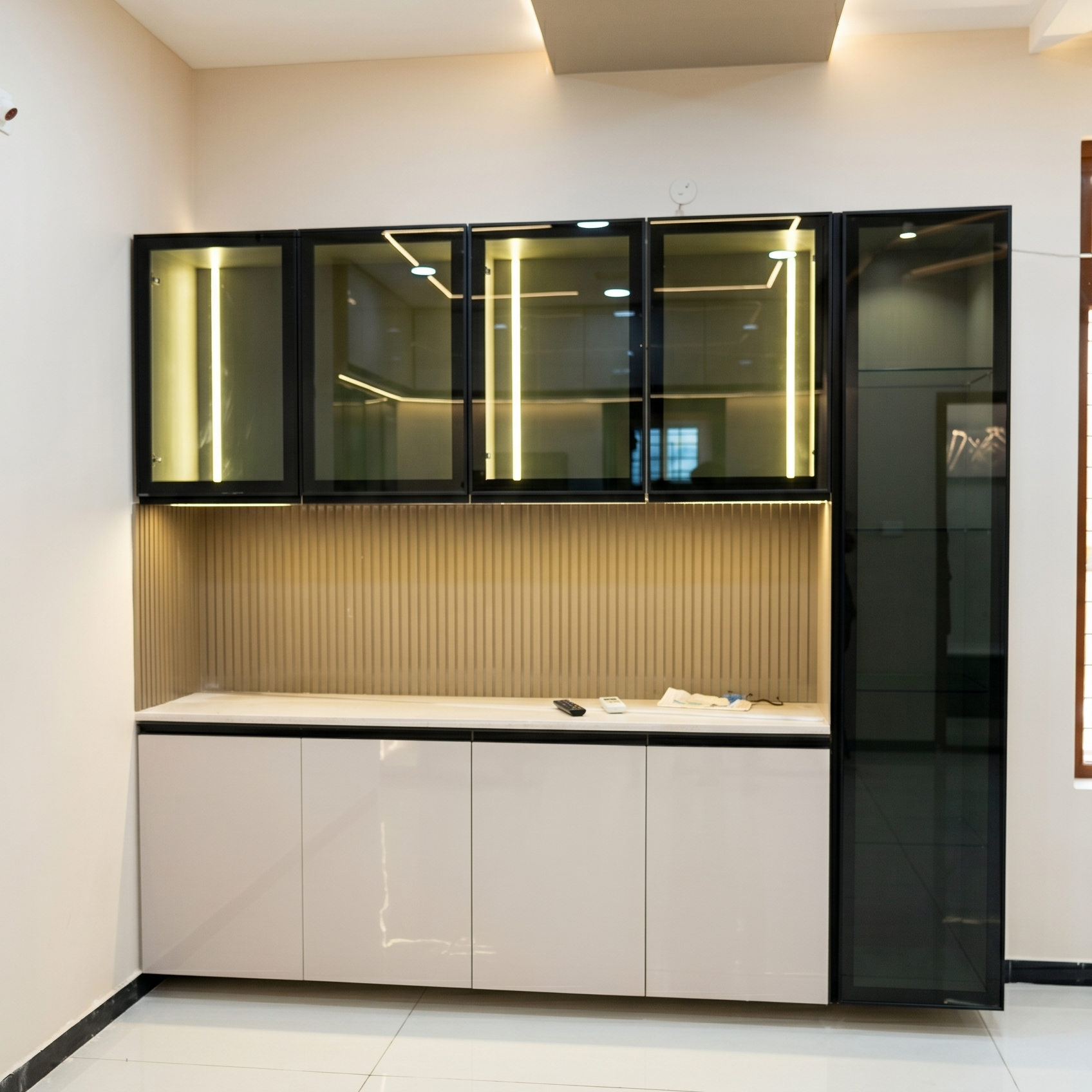crockery unit by Interior studio