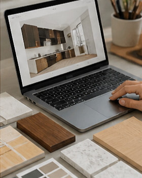 design and quote of interiors