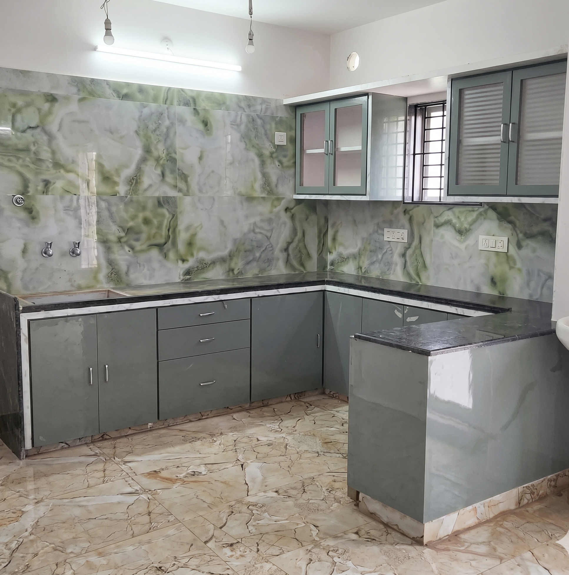 kitchen interiors in Nellore by interior studio